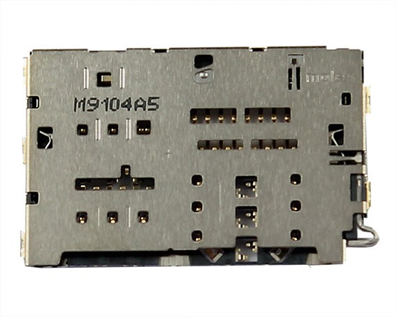 Коннектор SIM + MMC Samsung A310F/A510F/A600F/A605F/J330F/J415/J530F/J600F/J610F/J730F/J810F