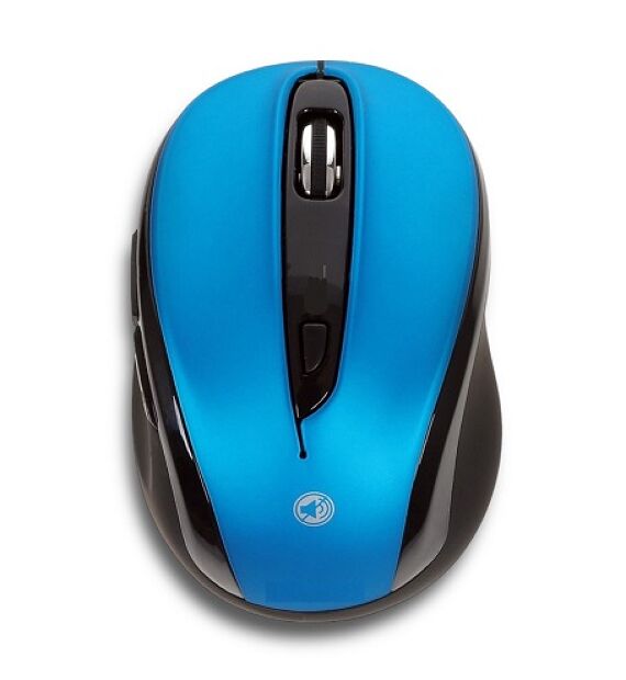 Беспроводная мышь Smartbuy 612AG LED Blue, бесшумная, синяя