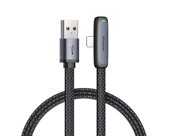 Кабель McDodo CA-2790 Lightning - USB черный, 3A, 1.2м
