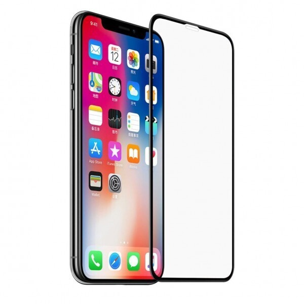 Защитное стекло iPhone X/XS/11 Pro 2D Тонкая рамка черное