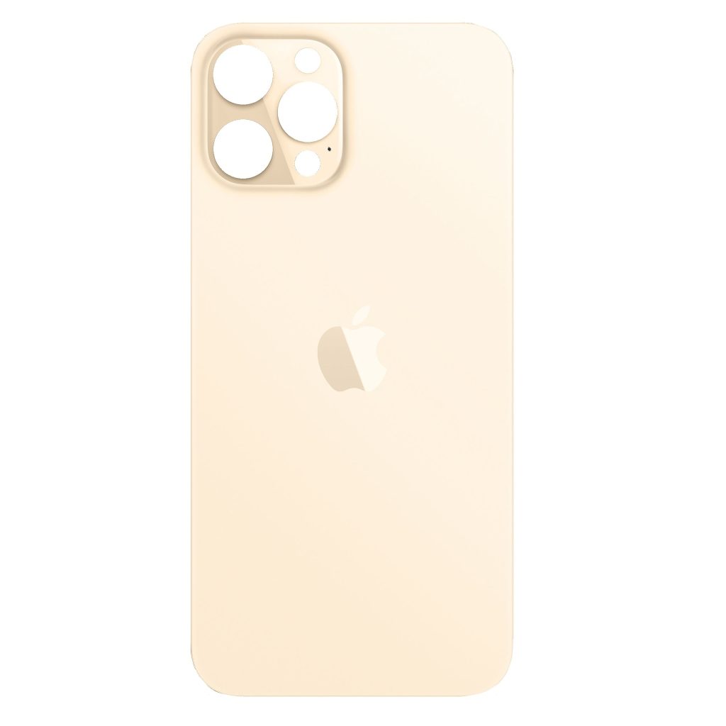 Задняя крышка iPhone 12 Pro (c увеличенным вырезом под камеру) золото