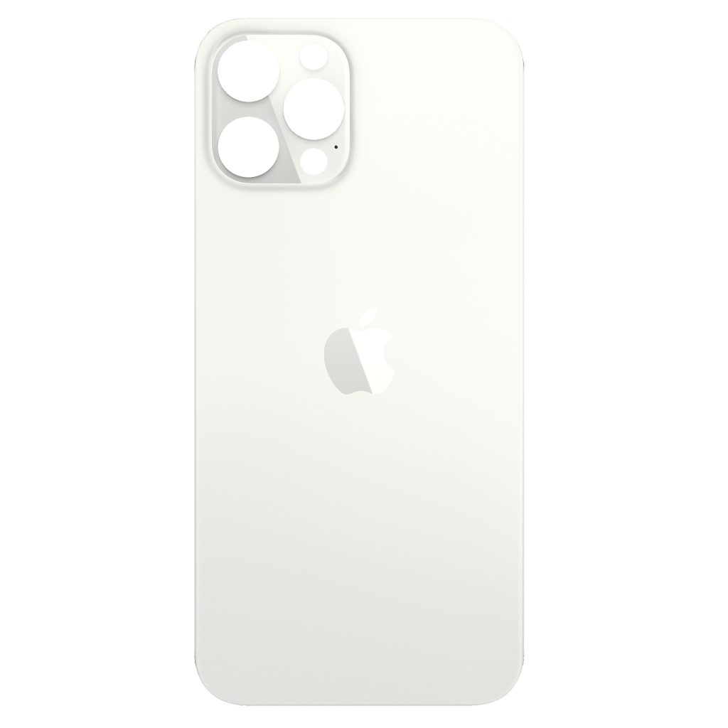 Задняя крышка iPhone 12 Pro (c увеличенным вырезом под камеру) белая