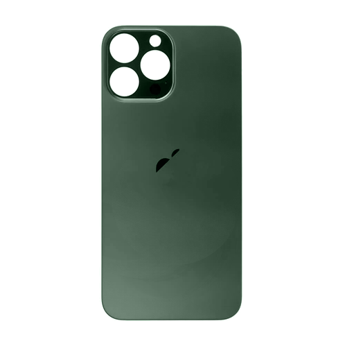 Задняя крышка iPhone 13 Pro Max (c увеличенным вырезом под камеру) зеленая