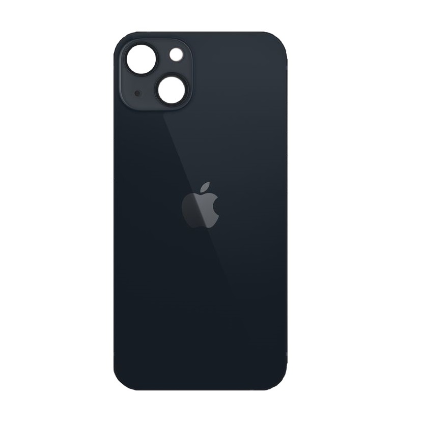 Задняя крышка iPhone 13 (c увеличенным вырезом под камеру) черный