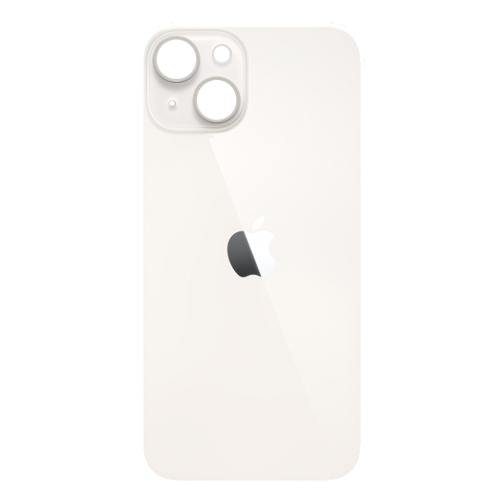 Задняя крышка iPhone 14 Plus (c увеличенным вырезом под камеру) белый