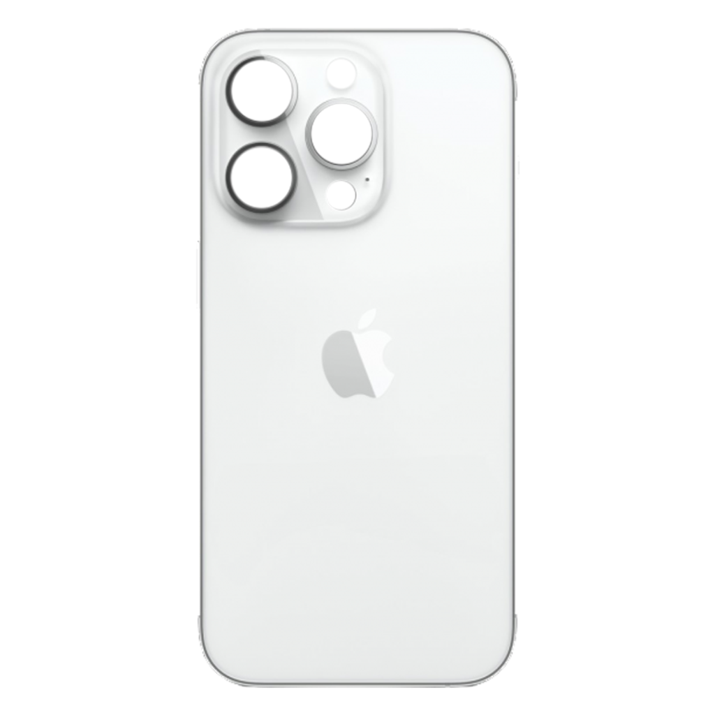 Задняя крышка iPhone 14 Pro Max (c увеличенным вырезом под камеру) белый
