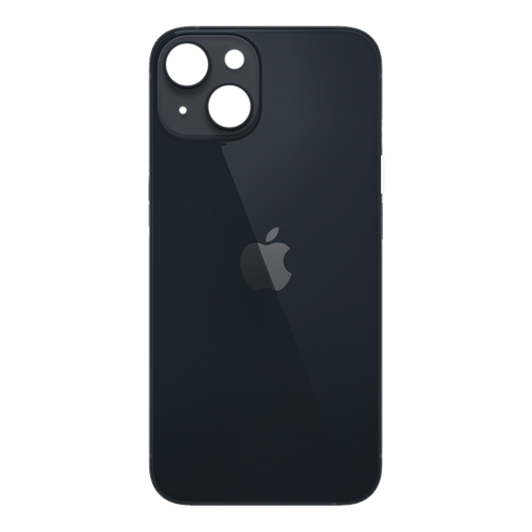 Задняя крышка iPhone 14 (c увеличенным вырезом под камеру) черный
