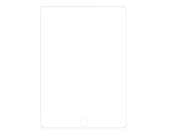 Защитное стекло Apple iPad Air/Air2/iPad Pro 9.7 2016/iPad 9.7 2017/iPad 9.7 2018