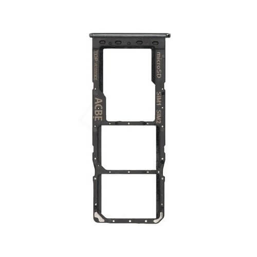 Держатель SIM-карты Samsung Galaxy A32 черный (2 SIM)