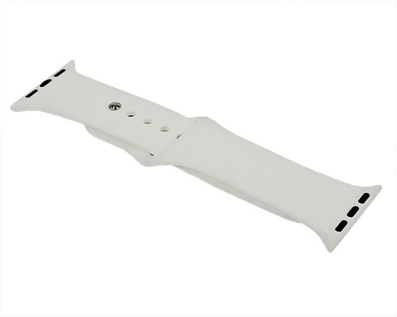 Ремешок Apple Watch 38mm/40mm силикон белый