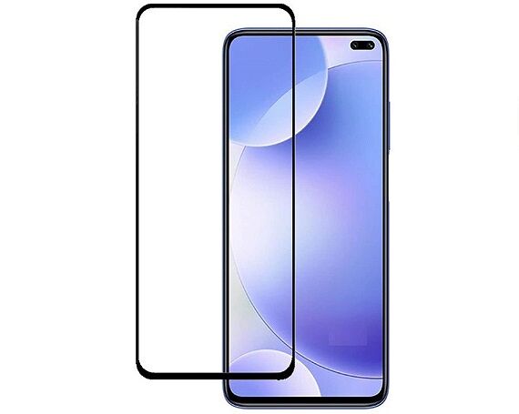 Защитное стекло Xiaomi Redmi Note 12/Poco X5 Full черное
