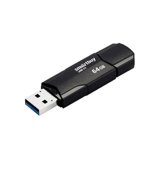 USB-Flash SmartBuy CLUE 64GB черный