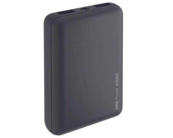 Внешний аккумулятор Power Bank 10000 mAh Deppa NRG Power, 2.1A, черный