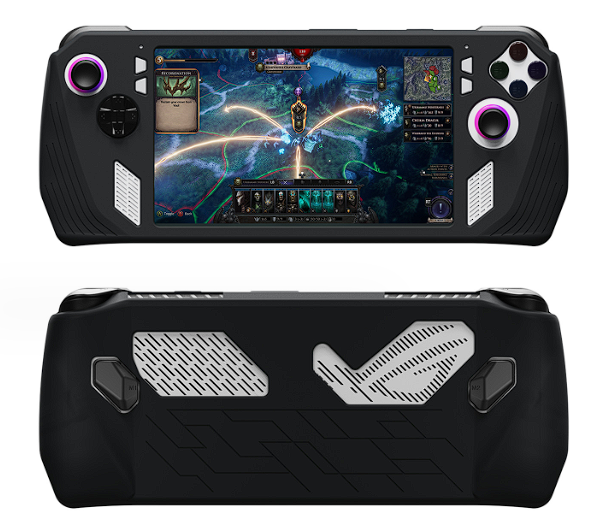 Чехол для ASUS ROG Ally силикон черный