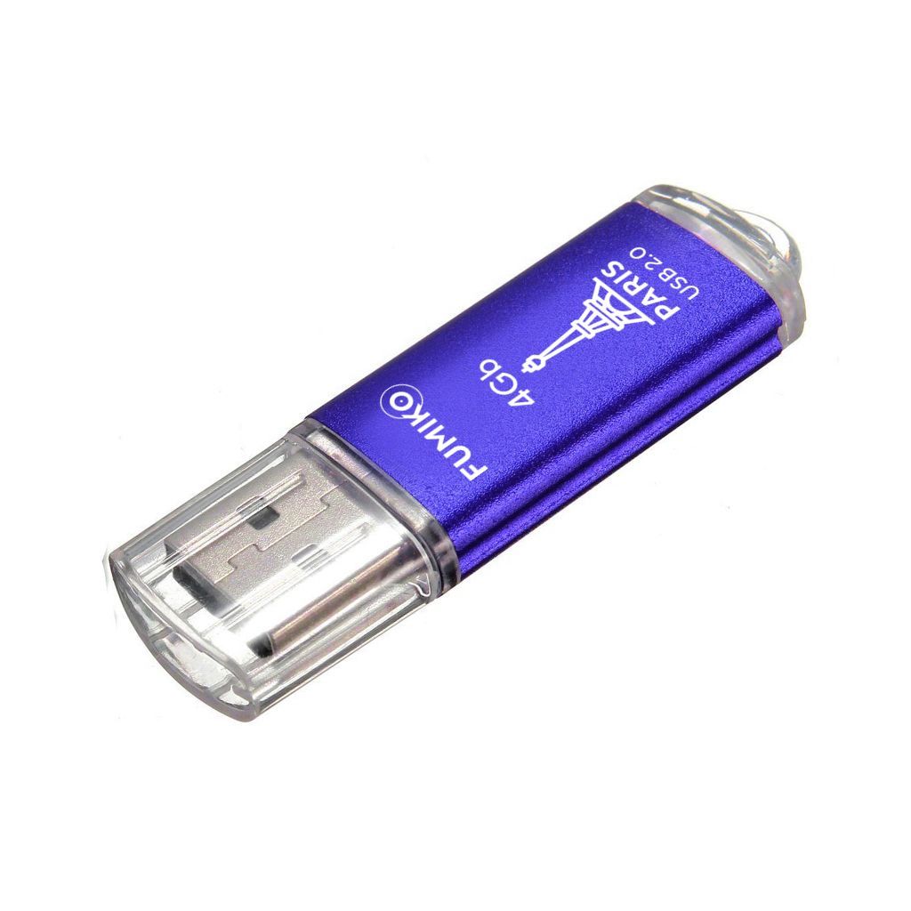 USB-Flash 4GB Fumiko Paris синяя