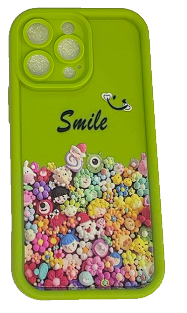 Чехол-накладка для iPhone 13 Pro Smile зеленый