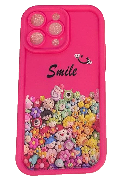 Чехол-накладка для iPhone 13 Pro Smile розовый