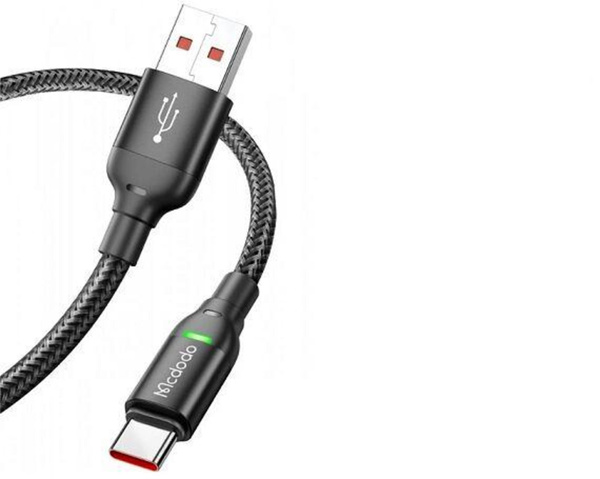 Кабель McDodo CA-2710 Type-C - USB черный, 1,2м