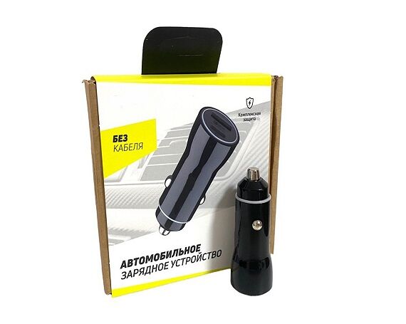 АЗУ-1USB + USB-C PD, QC 3.0, 20W, черный, Axxa