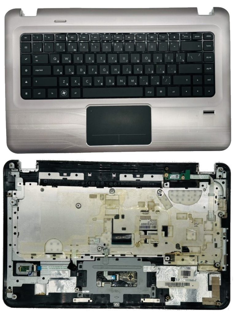 Топкейс HP DV6-3000 (тач, кнопка включения)