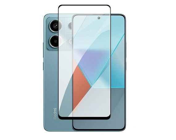 Защитное стекло Xiaomi Redmi Note 13/13 Pro 4G/13R Pro/Poco M6 Pro/Poco X6 Neo 5G Full черное
