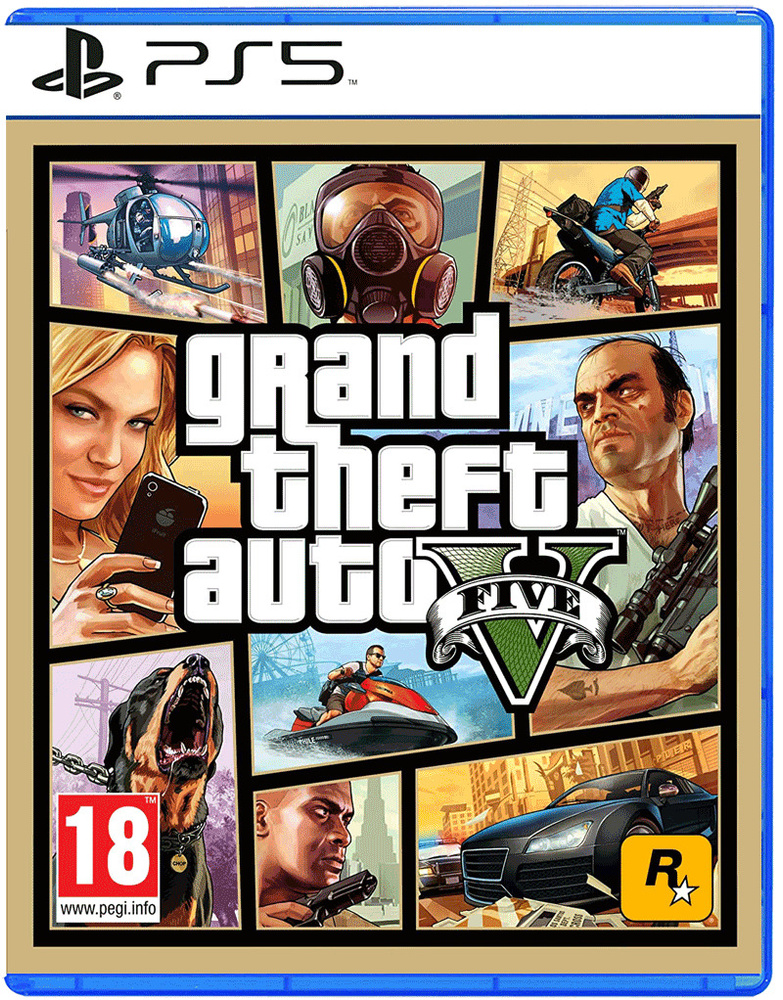 Игра Grand Theft Auto V (PS5)