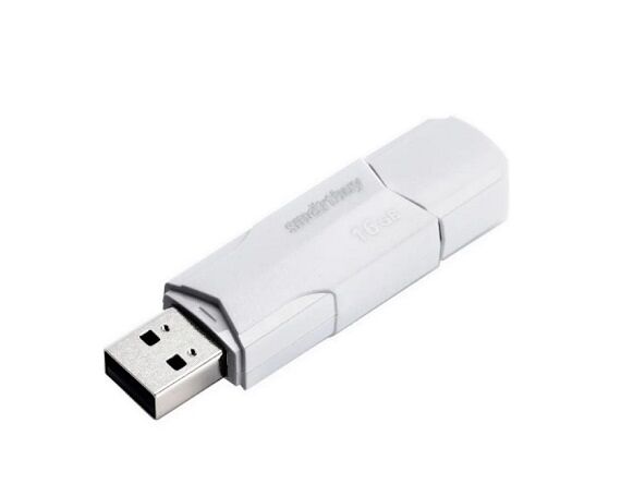 USB-Flash 16GB Smart Buy Clue Series белая