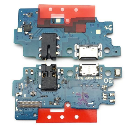 Шлейф Samsung A057F (A05s) (плата) на системный разъём/разъём гарнитуры/микрофон