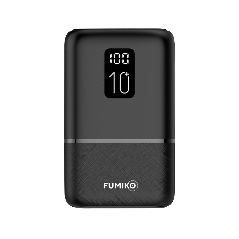 Внешний аккумулятор FUMIKO PB09 10000 мАч черный