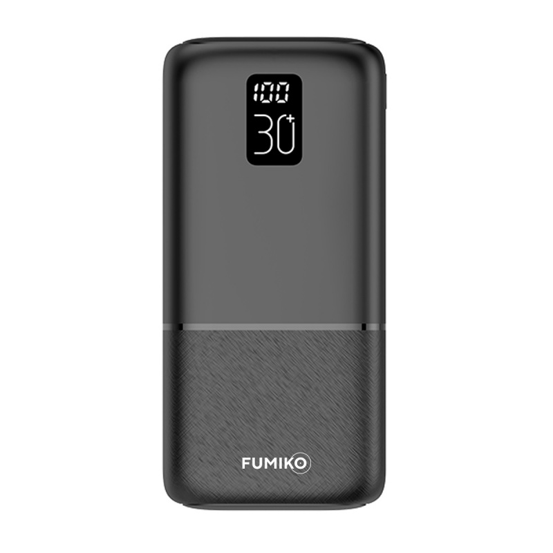 Внешний аккумулятор FUMIKO PB12 30000 мАч черный