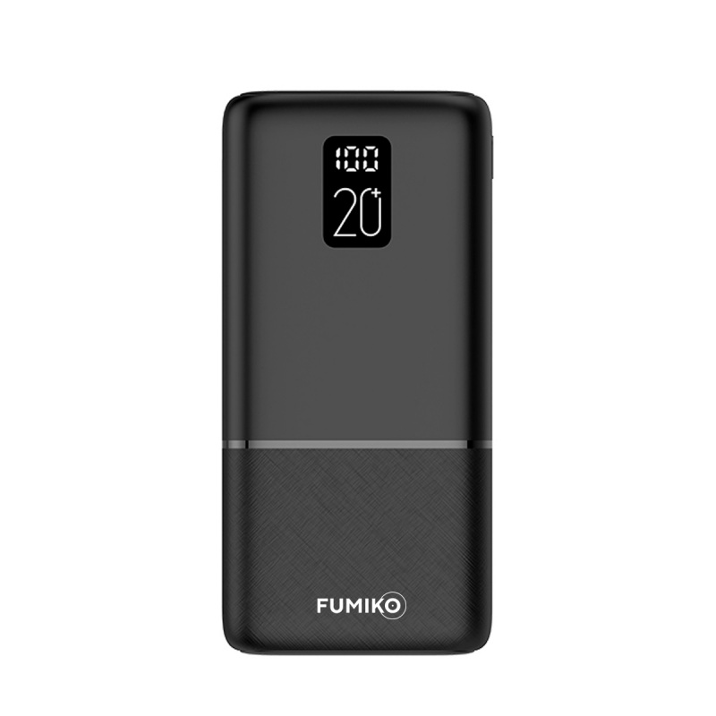 Внешний аккумулятор FUMIKO PB11 20000 мАч черный