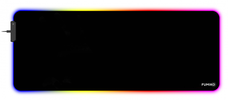 Коврик для мыши FUMIKO RGB-подсветка (800x300х3мм)