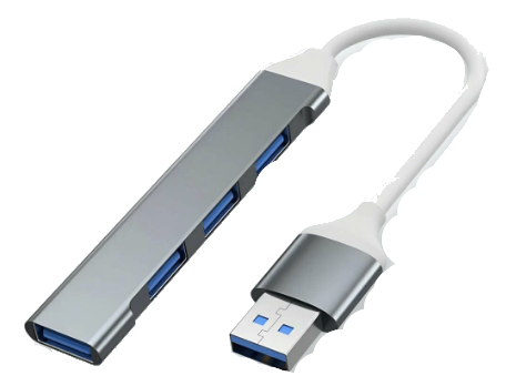 USB-разветвитель Dream QC07 4USB 3.0 0.2 м серый
