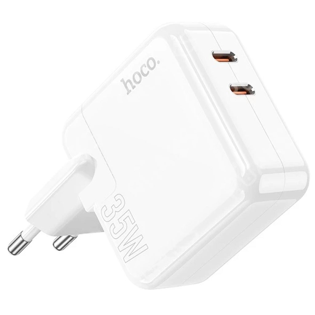 СЗУ-2USB-C, Hoco C110A, 35W, белый