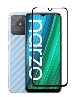 Защитное стекло Realme Narzo 50 5G Full черное