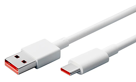 Кабель Xiaomi Mi USB - Type-C Fast Charging 6A белый