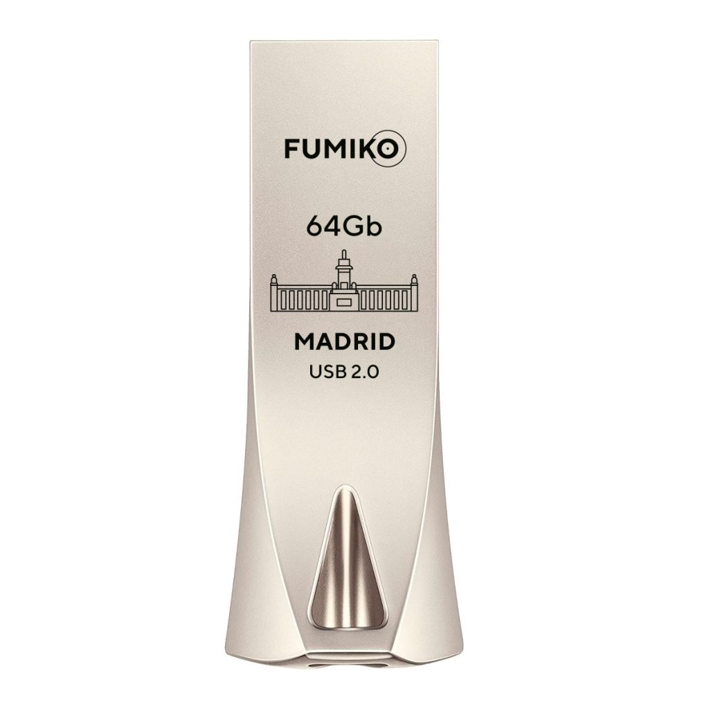 USB-Flash 64GB Fumiko Madrid Grey