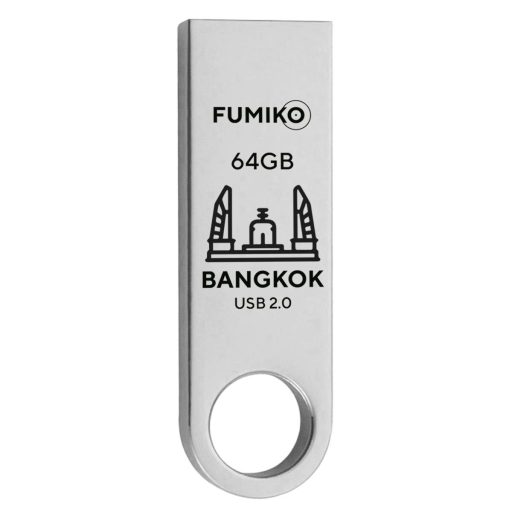 USB-Flash 64GB Fumiko Bangkok серебряная