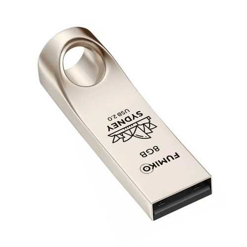 USB-Flash 8GB Fumiko Sydney серебряная