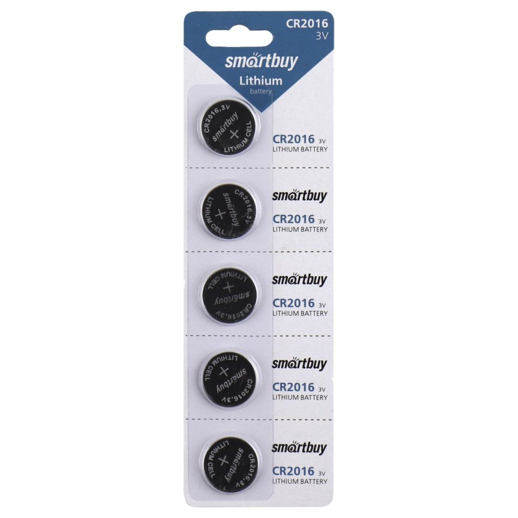 Батарейка CR2016 SmartBuy (1шт)