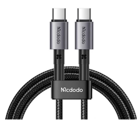 Кабель McDodo CA-3130 Type-C - Type-C черный, 1м