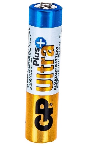 Батарейка AAA GP Ultra PLUS Alkaline LR03 8-BL (1шт)