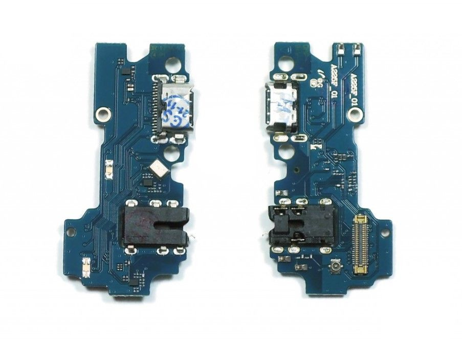 Шлейф на системный разъём для Samsung A225F (A22) ориг