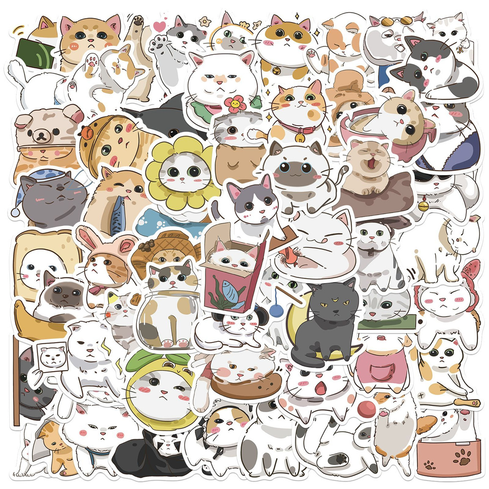 Наклейка "Котик"