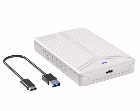 Внешний бокс для SSD "USB 3.1 to M.2" белый