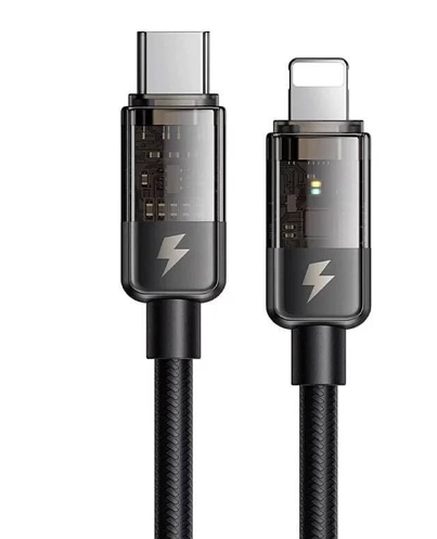 Кабель McDodo CA-3161 Type C - Lightning черный, 1,8м