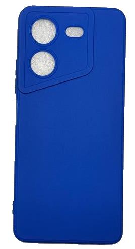 Чехол-накладка для Tecno Pova 5 4G силикон синий
