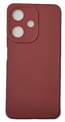 Чехол-накладка для Infinix Hot 30 силикон красный