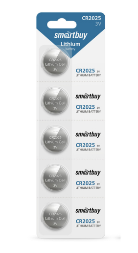 Батарейка CR2025 SmartBuy (1шт)