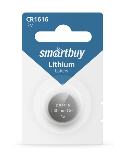 Батарейка CR1616 SmartBuy (1шт)